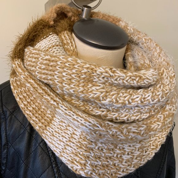 Chico's Patchwork Infinity Scarf - Picture 2 of 6